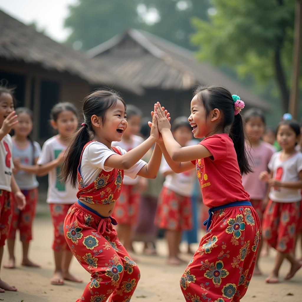 Trẻ em chơi Anh Vui