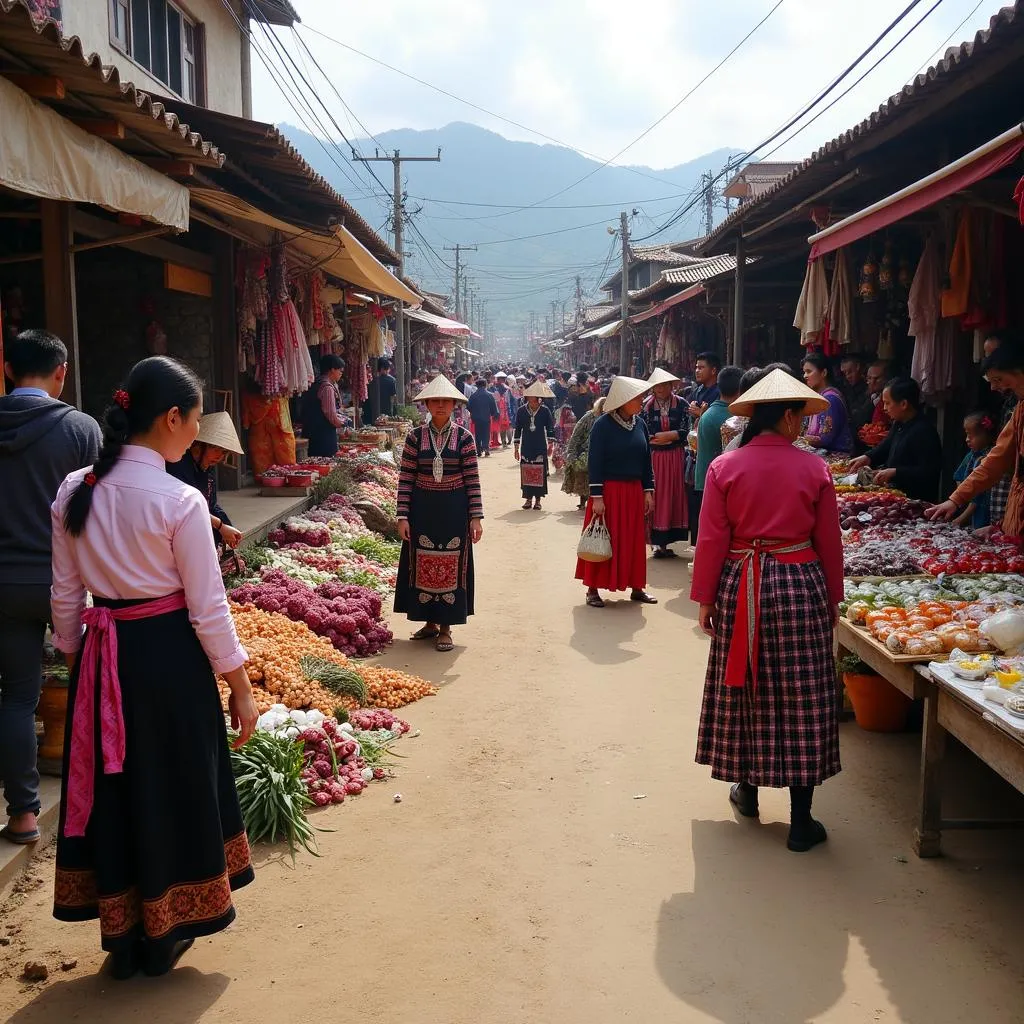 Bắc Hà - Phiên chợ vùng cao