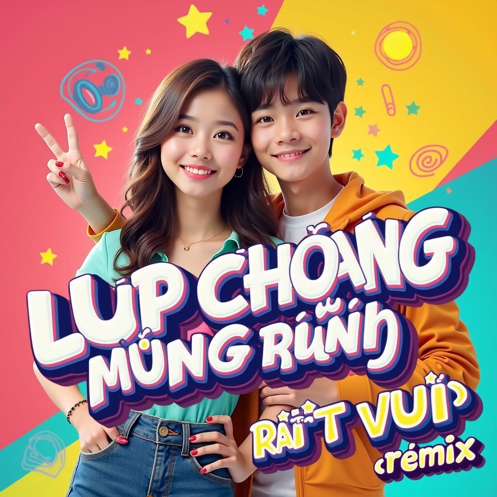 Bìa album bài hát lớp chúng mình rất vui remix