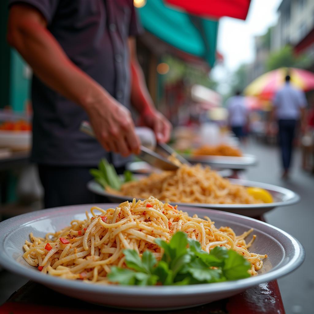 Bánh tráng trộn Hồng Loan