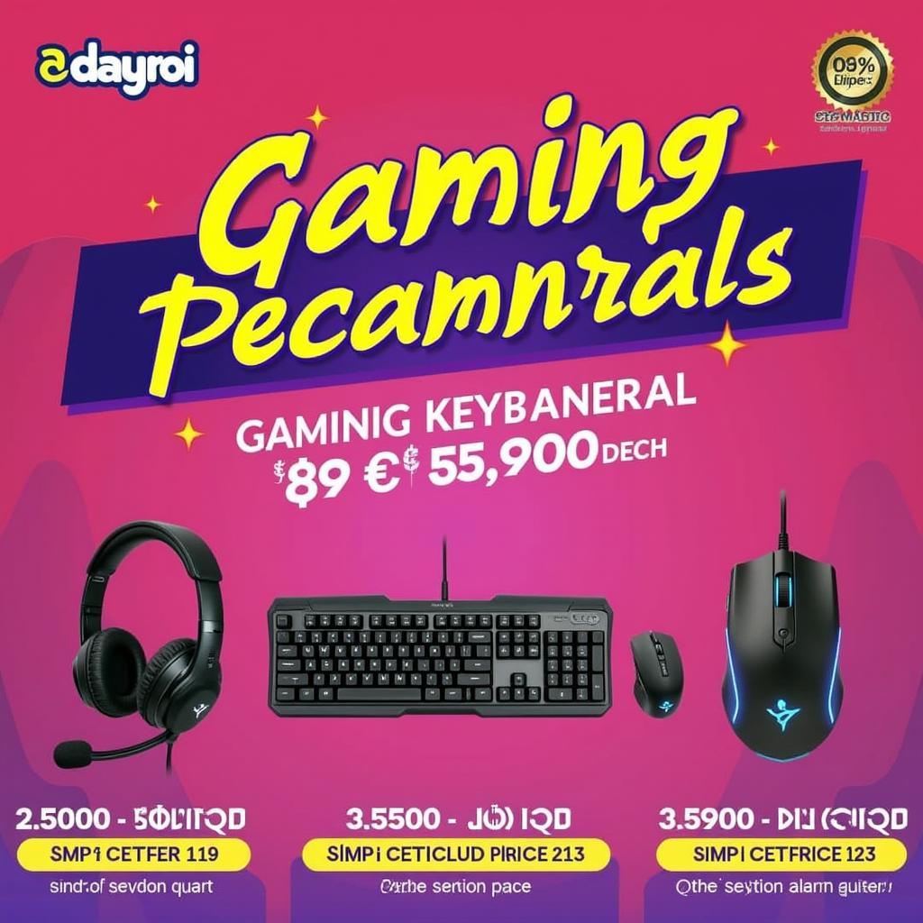 Banner Vui Chơi Adayroi Khuyến Mãi Phụ Kiện Gaming