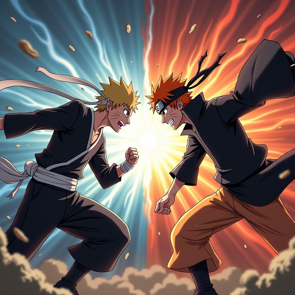 Trận đấu kịch tính trong Bleach vs Naruto 2.6