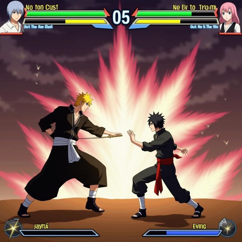 Trận chiến trong Bleach vs Naruto 2.1