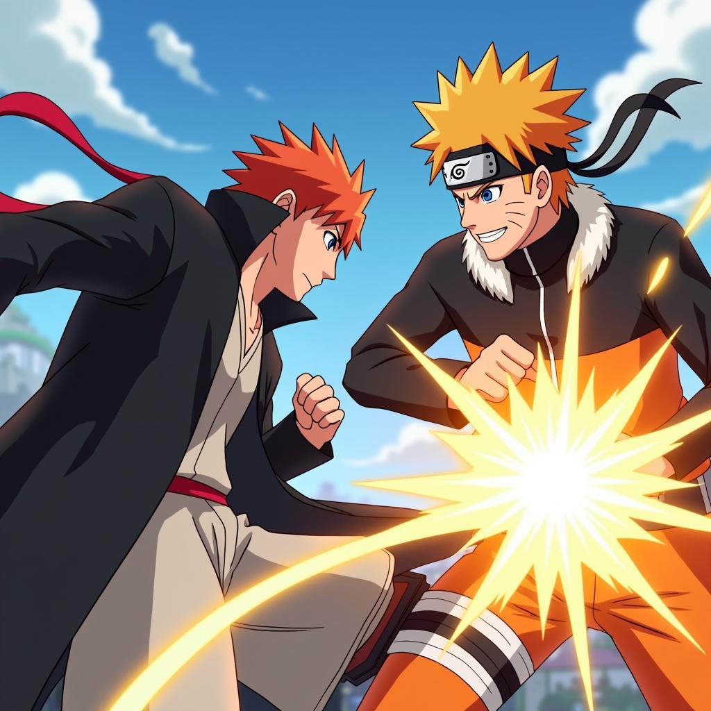 Bleach vs Naruto 3.0 Gameplay