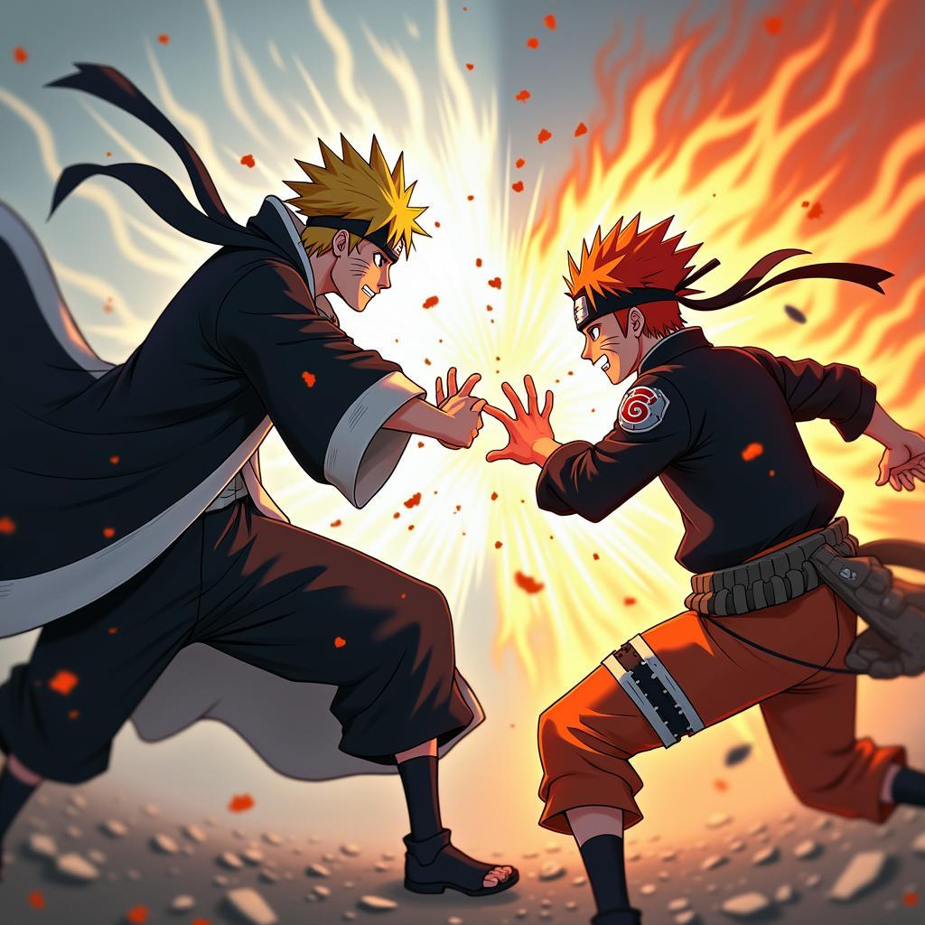 Bleach vs Naruto Chiến Đấu