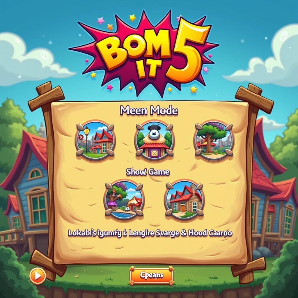 Giao diện game Bom It 5