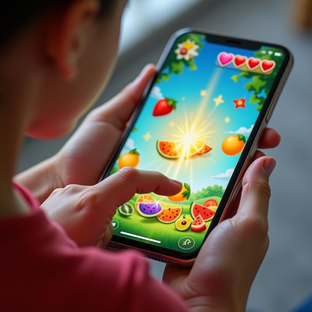 Game chém hoa quả vui nhộn trên điện thoại