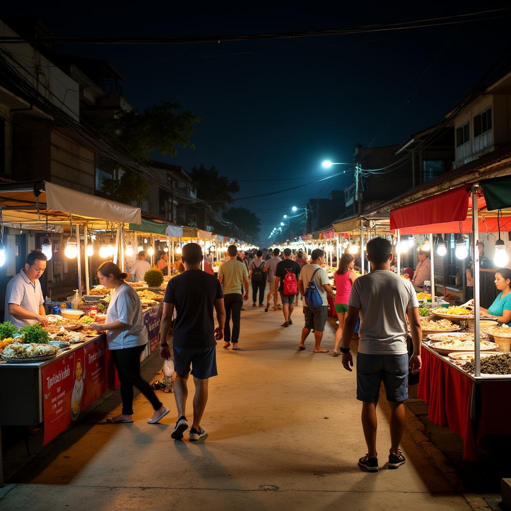 Chợ đêm Phú Quốc nhộn nhịp