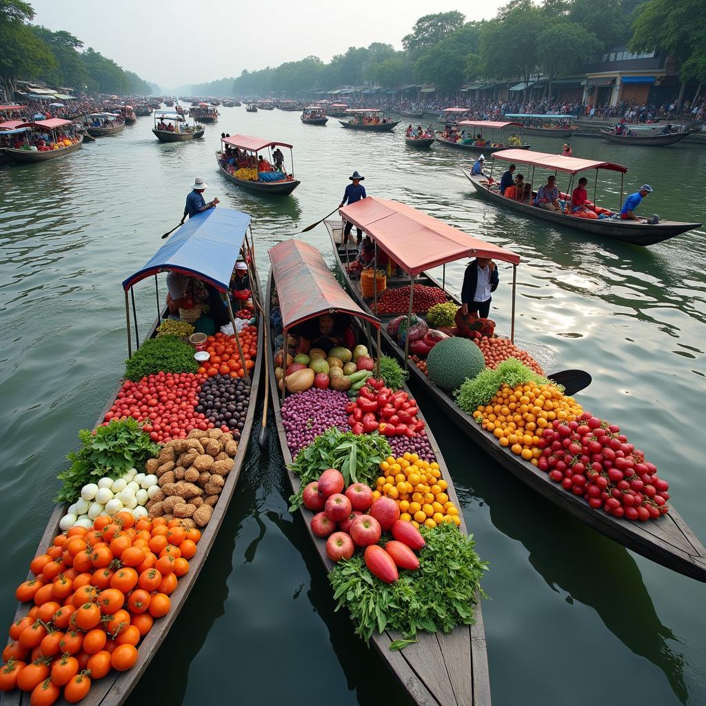 Chợ nổi Cái Răng