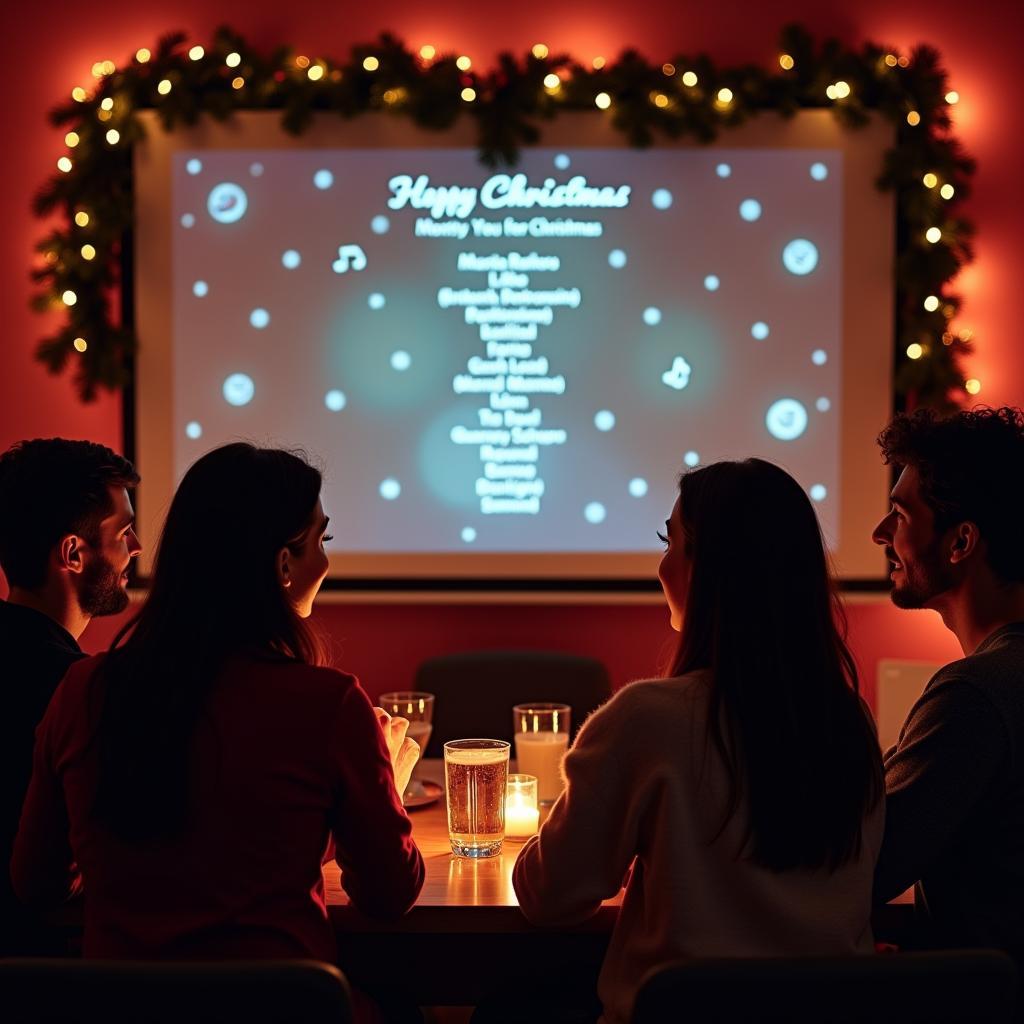 Karaoke Đêm Noel Ta Hãy Cùng Vui Lên