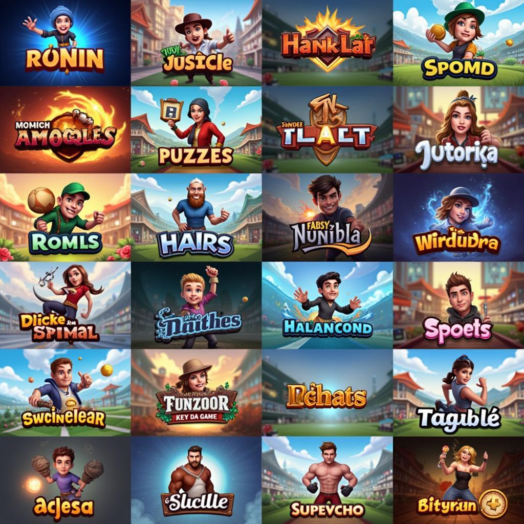  Các thể loại game trên Cốc Cốc Game Vui