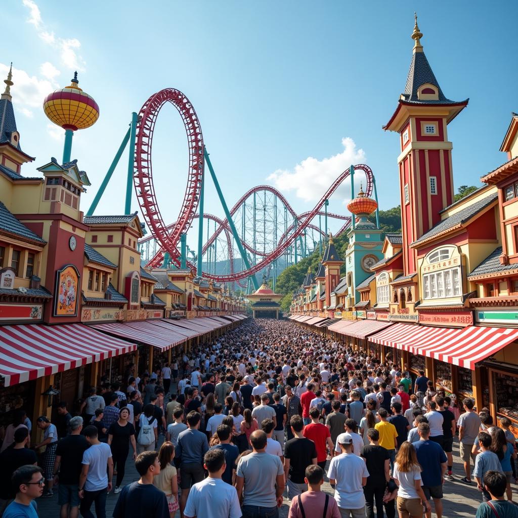 Theme park in Japan