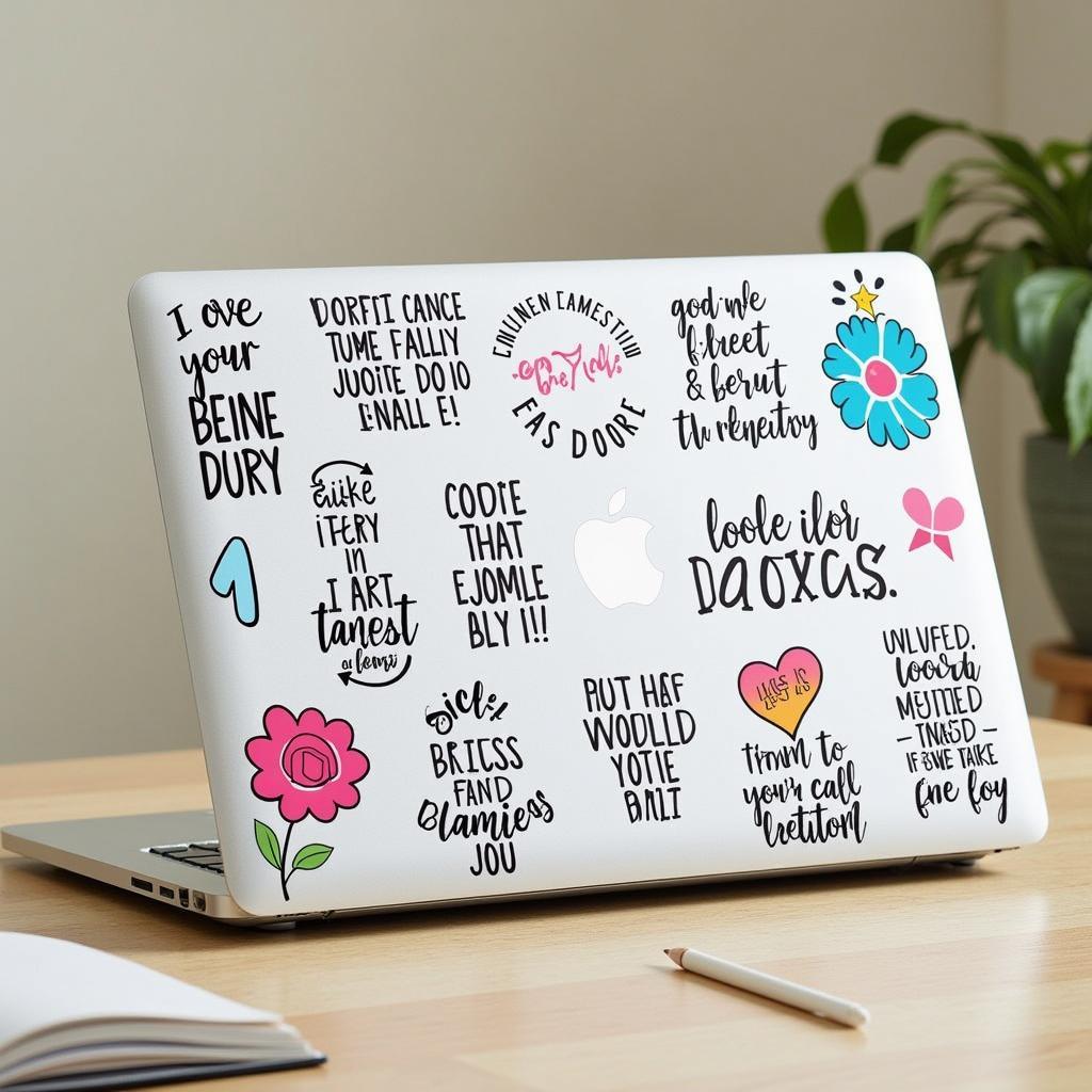 Decal dán laptop độc đáo thể hiện cá tính