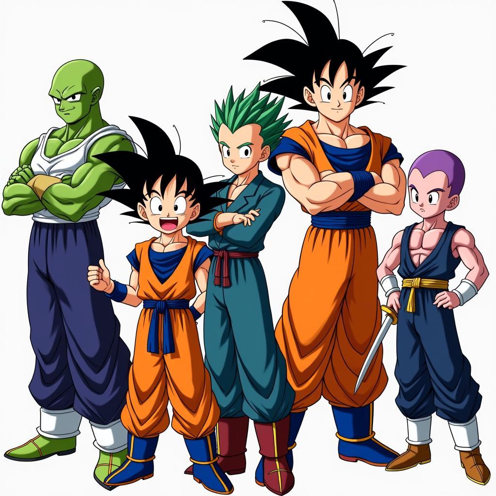 Các nhân vật trong Dragon Ball