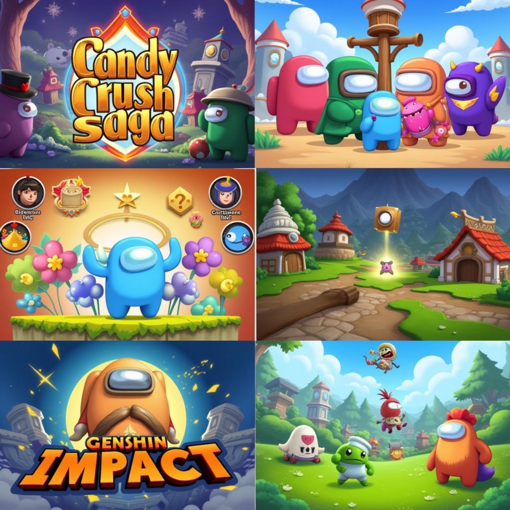 Game mobile vui nhộn