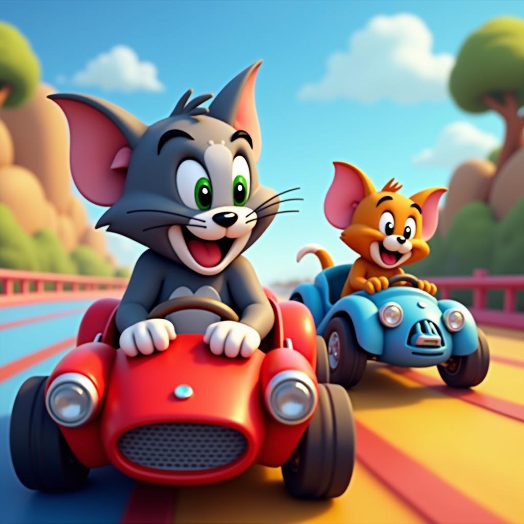 Tom and Jerry racing game