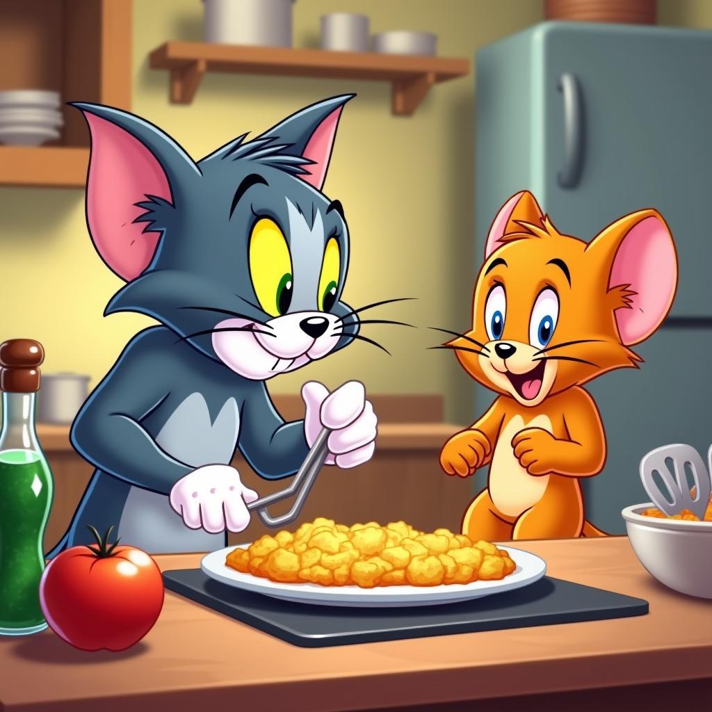 Game Tom và Jerry Nấu Ăn