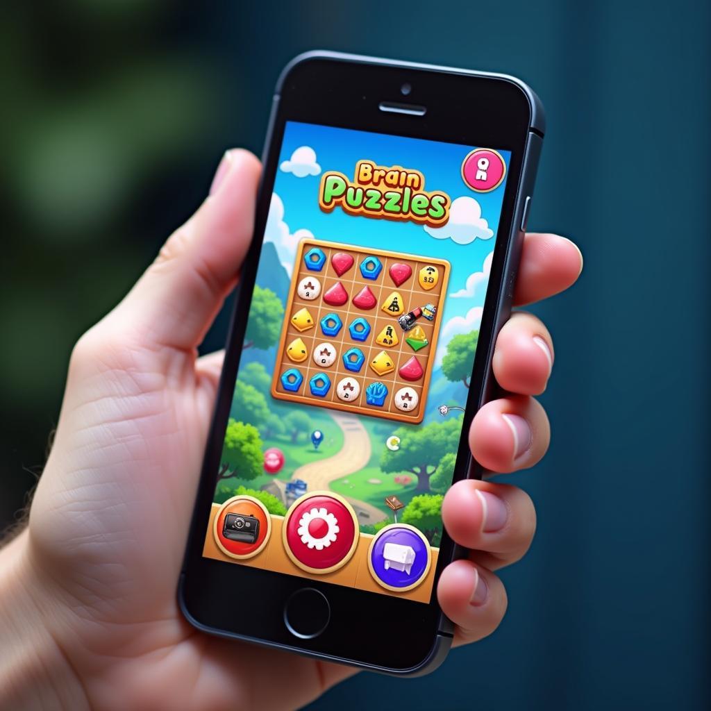 Game vui đố vui trên điện thoại