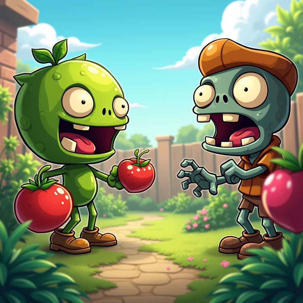 Game vui Plants vs Zombies 3