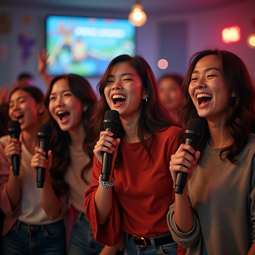 Hát Karaoke Nụ Cười Không Vui Remix