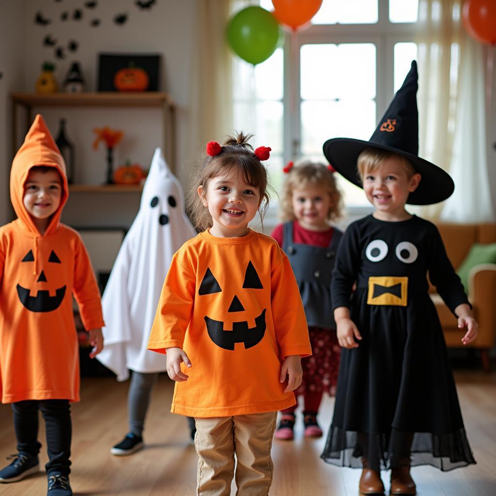 Hình ảnh Halloween vui nhộn cho bé