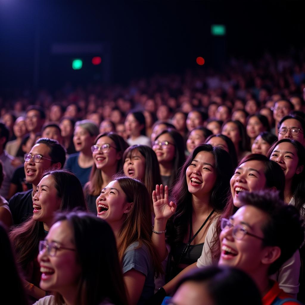 Khán giả cười nghiêng ngả với tiết mục "Ngày Xuân Vui Cười"