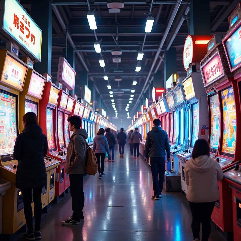 Arcade game center