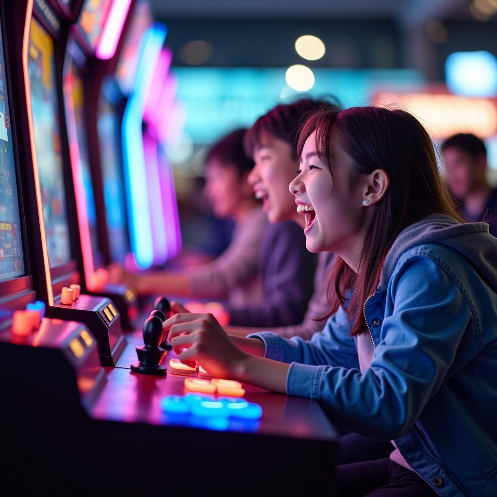 Khu vui chơi Lotte Lê Đại Hành game arcade