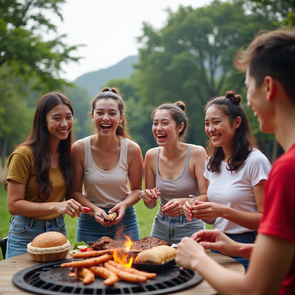 Khu vui chơi nhóm bạn tại Cam Ranh