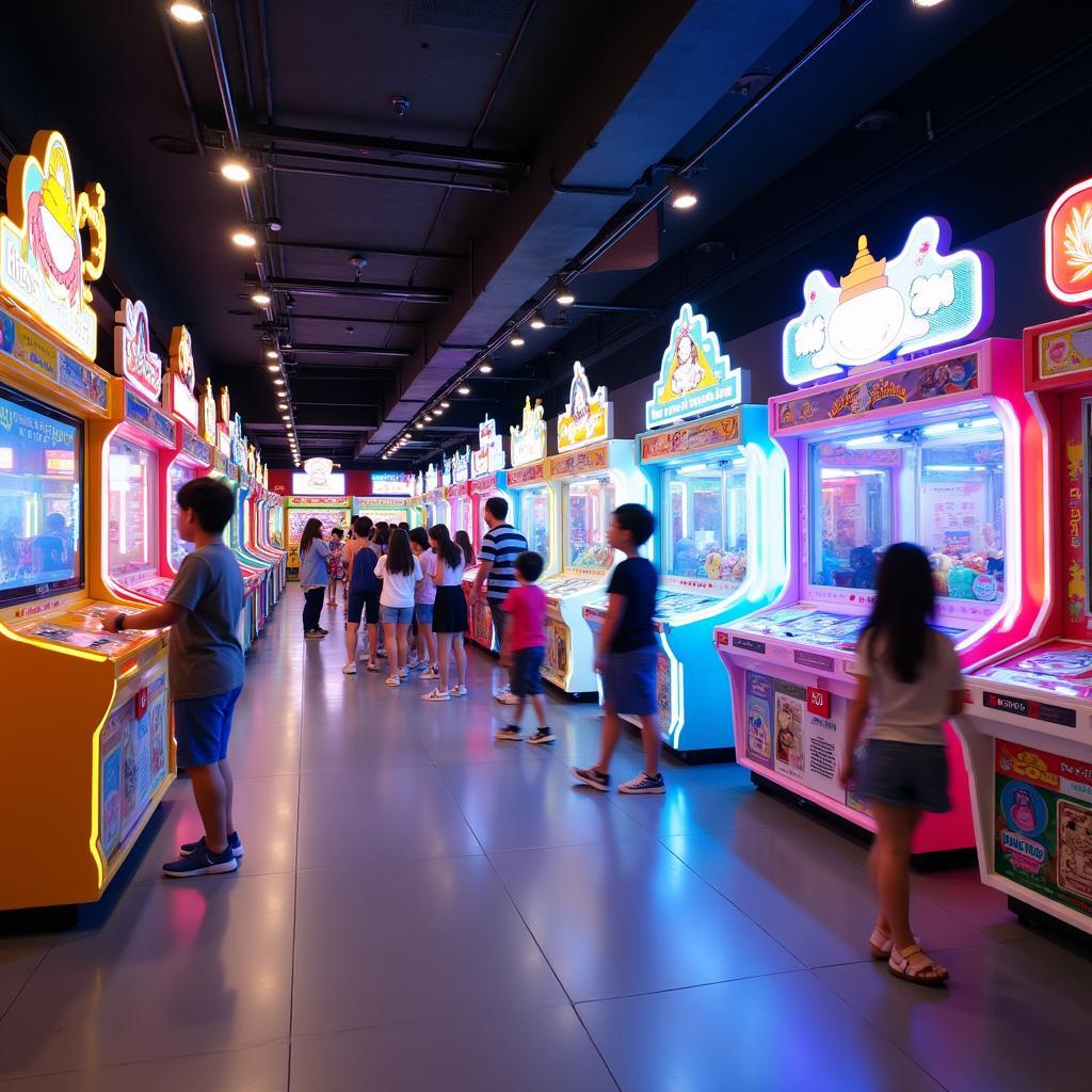 Khu vui chơi trẻ em Parkson Lê Đại Hành - Không gian chơi game