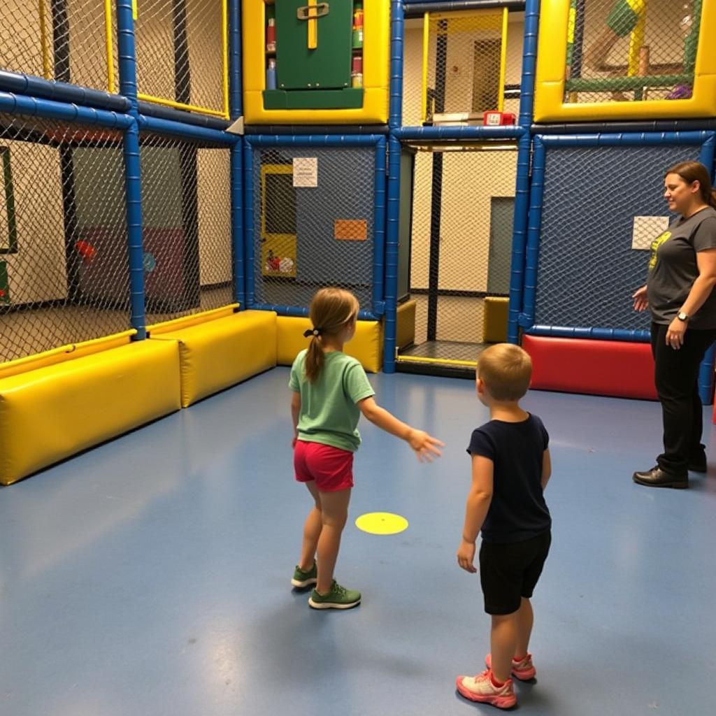 Safe indoor playground