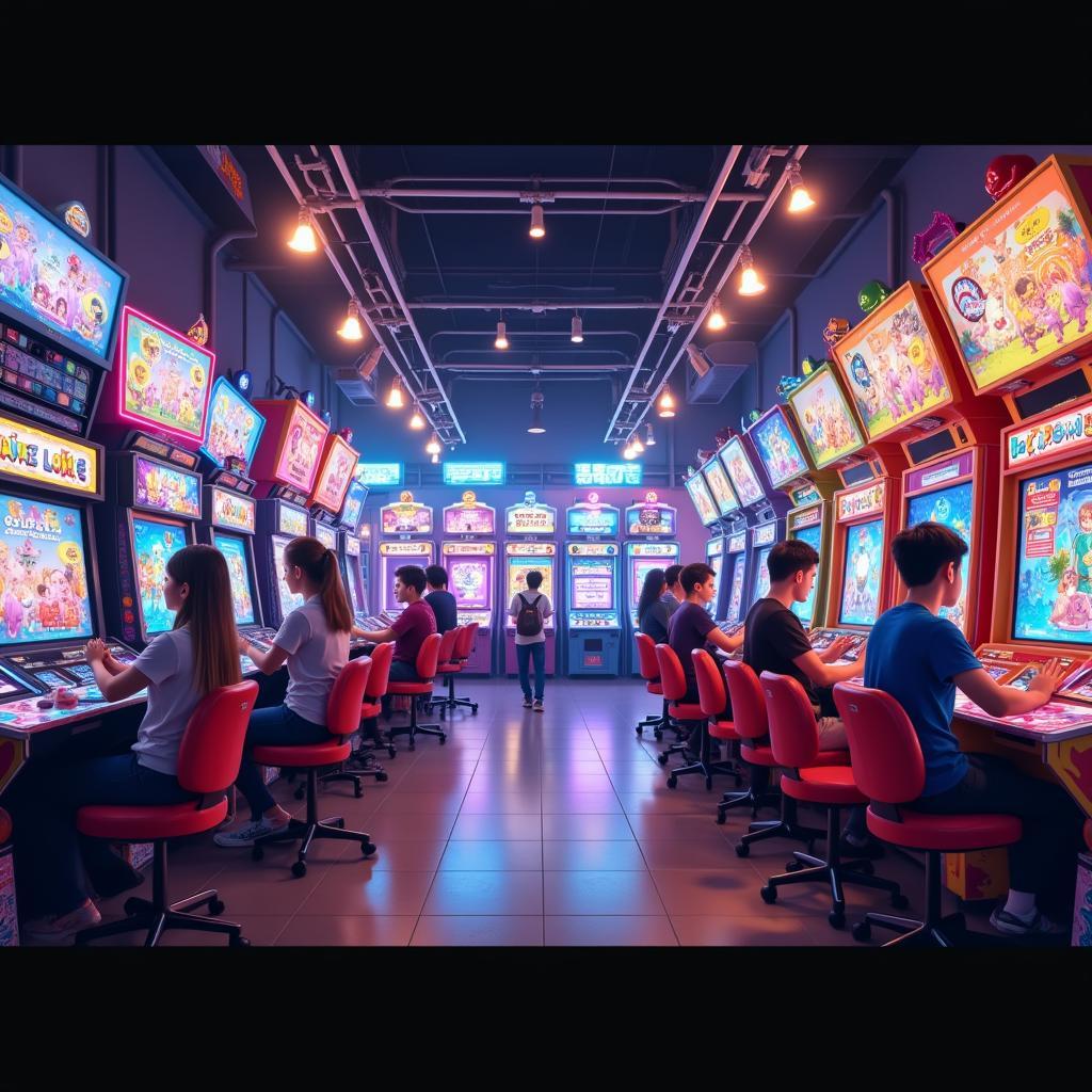 Khu Vui Chơi Game Center Rạch Giá