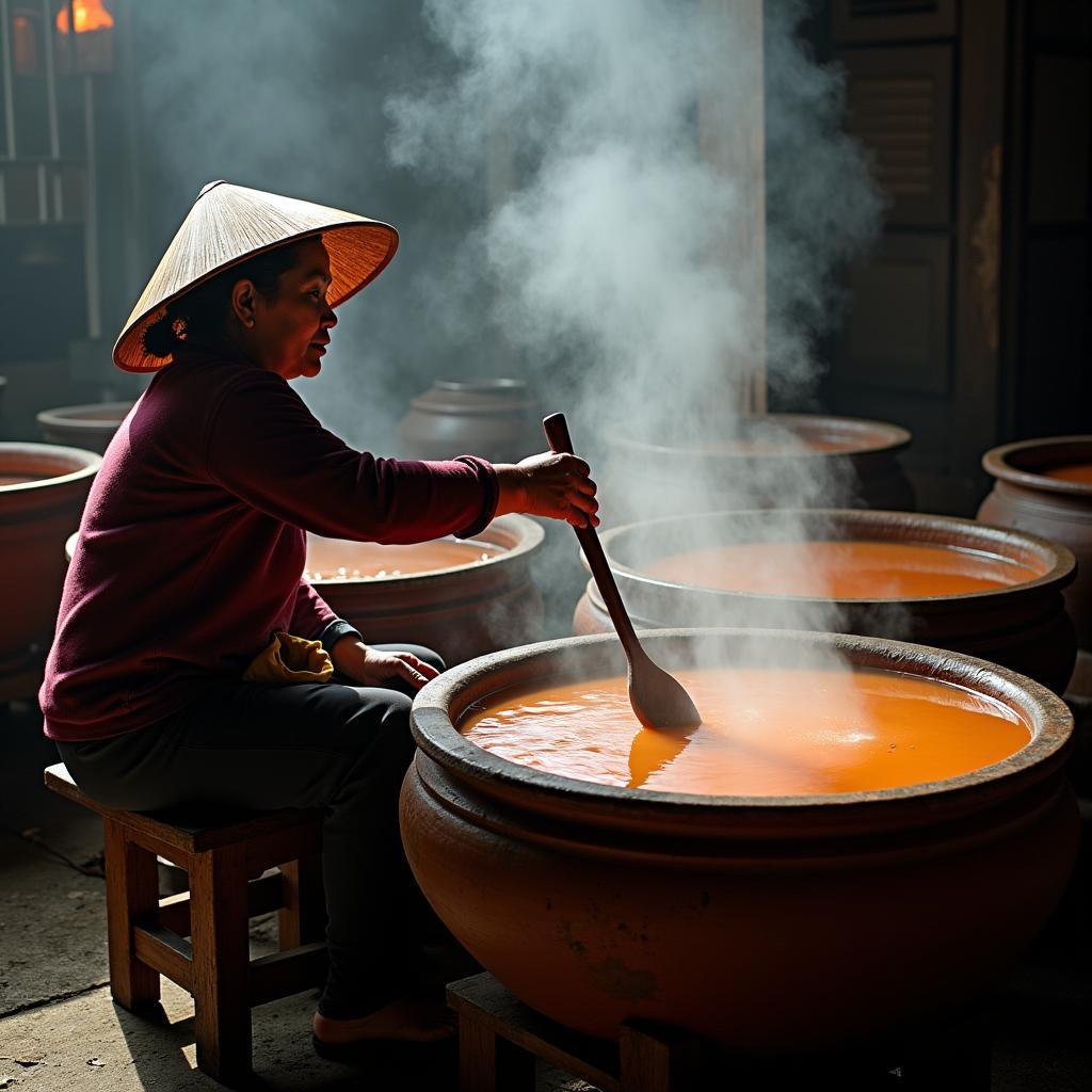 Làng nghề làm mắm Cà Mau - Nét đặc trưng