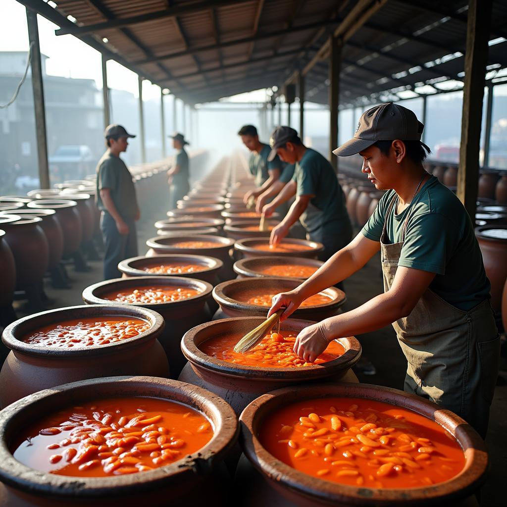 Làng nghề nước mắm truyền thống Cần Giờ