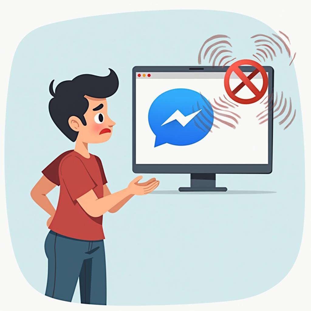 Lỗi Messenger do kết nối mạng