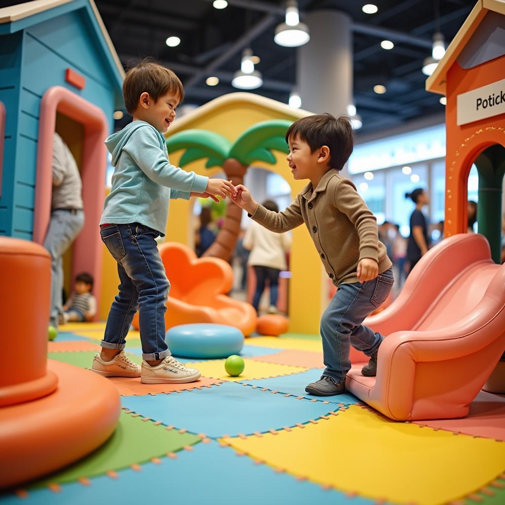 Lotte Center entertainment area for kids