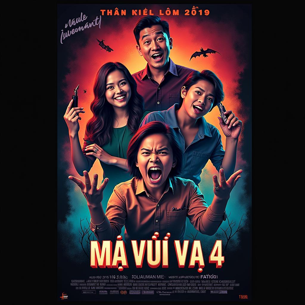 Poster phim Ma Vui Vẻ 4