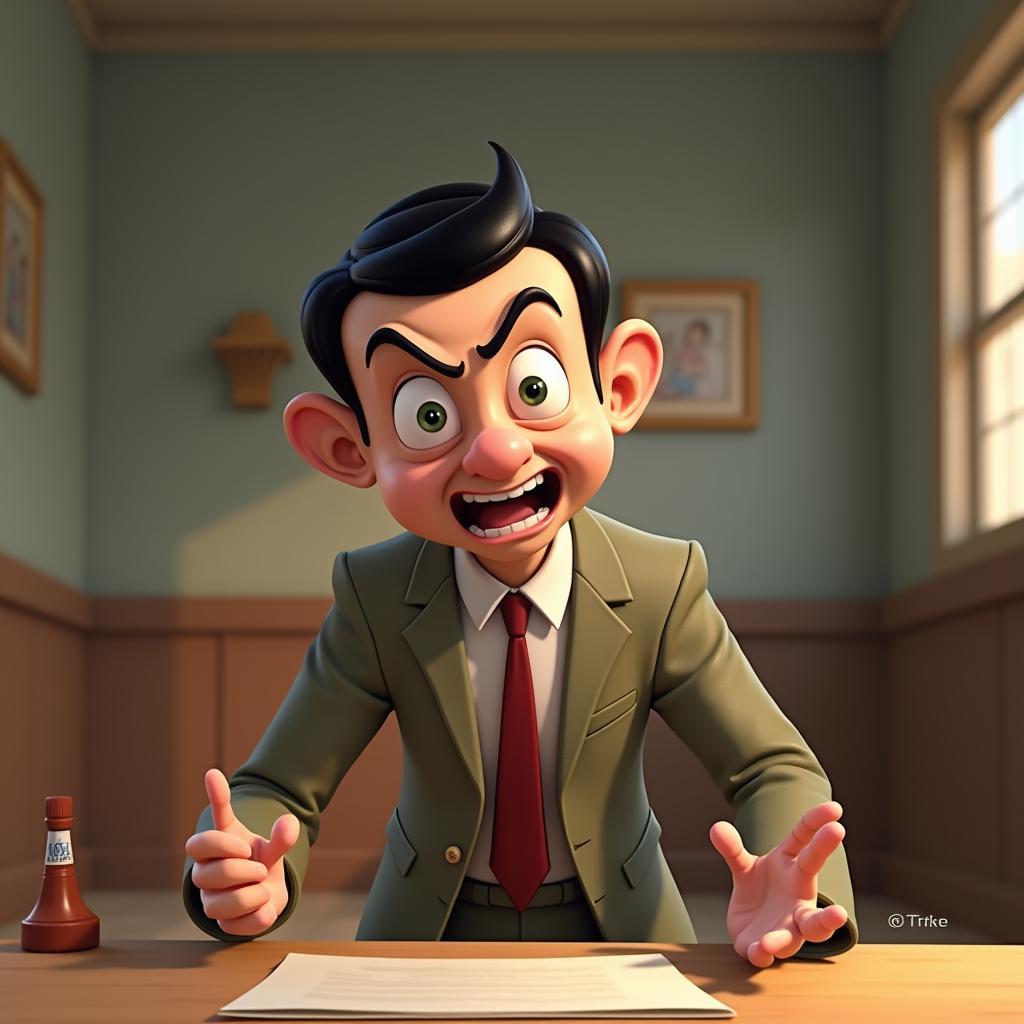 Mr Bean trong game vui