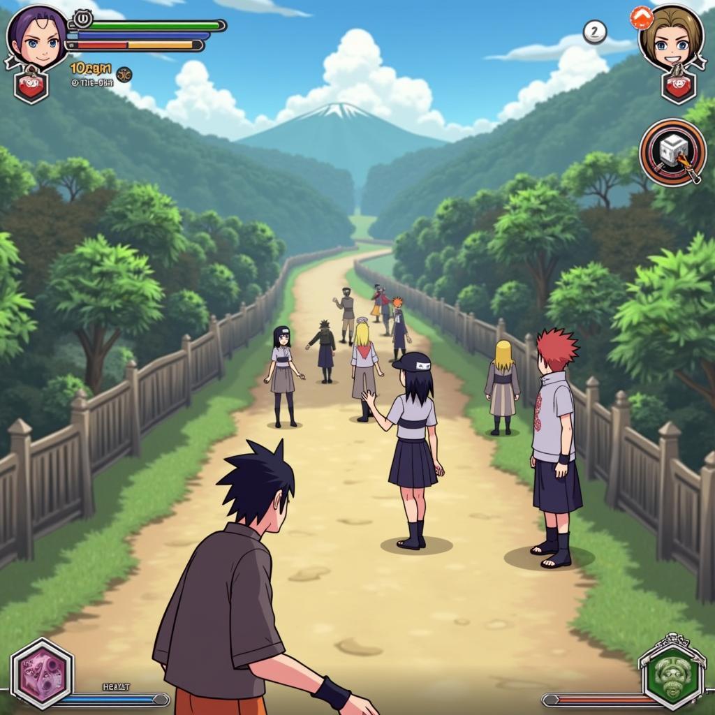 Naruto 2.4 Vui Game Gameplay