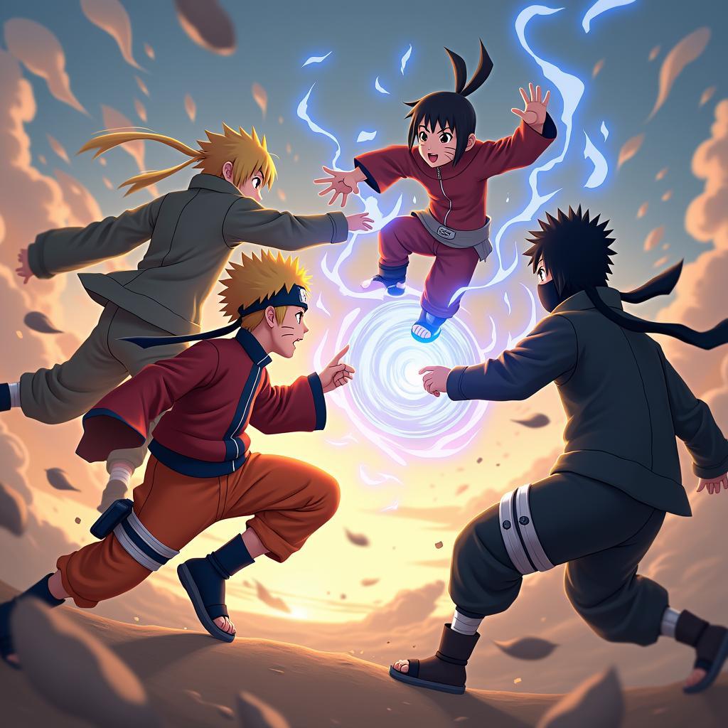 Game Naruto Đại Chiến Ninja