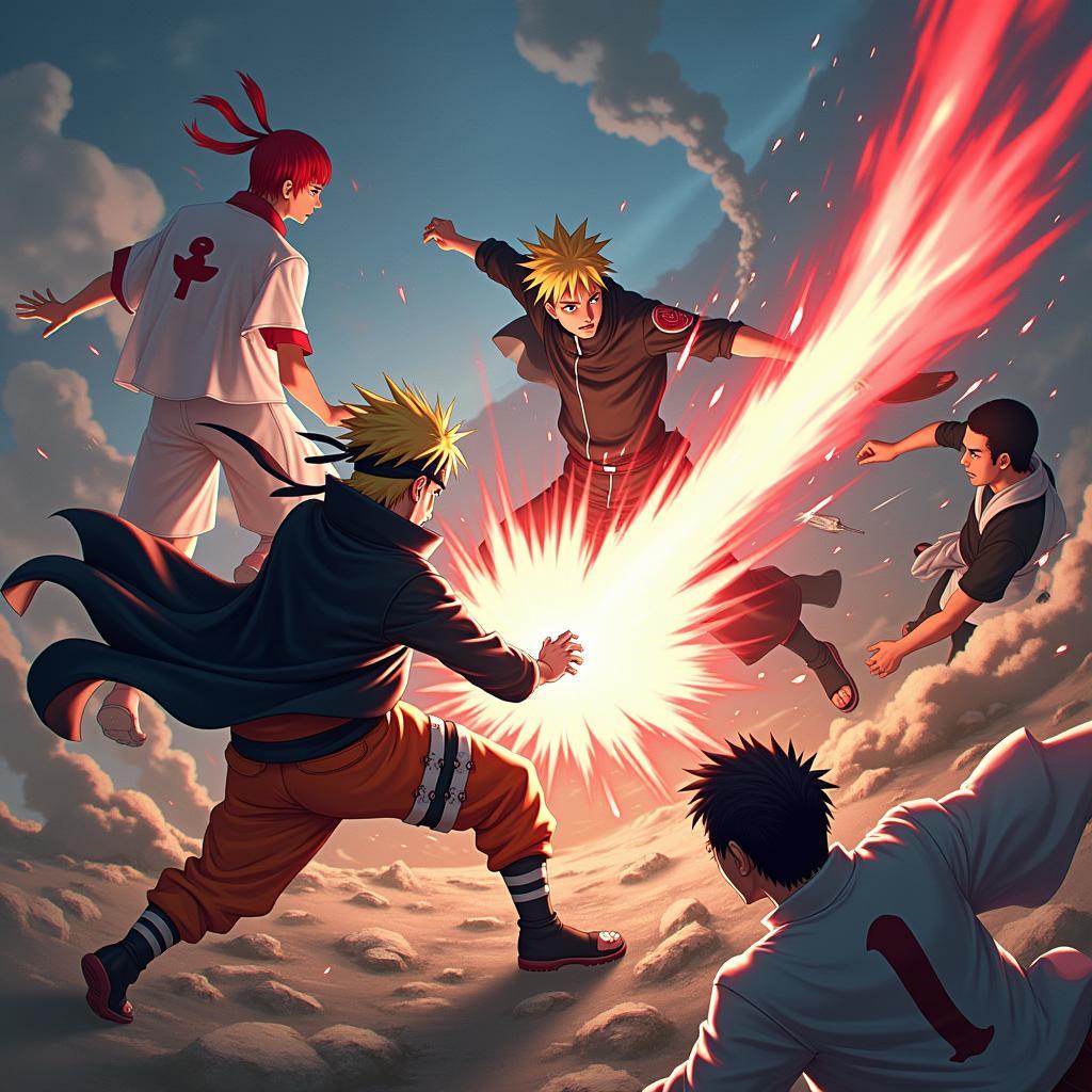 Naruto Vs Bleach 3.0 Chiến Đấu