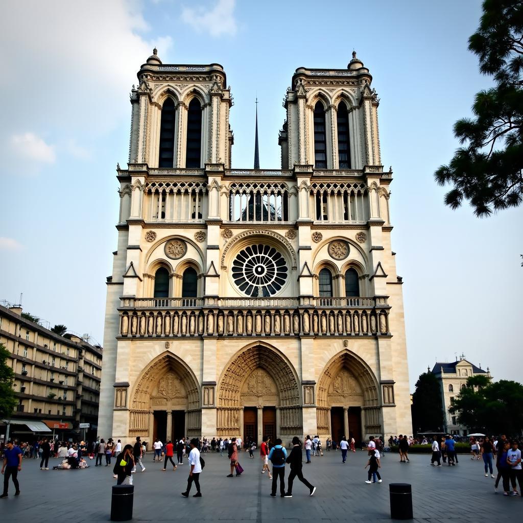 Notre Dame Cathedral in District 1