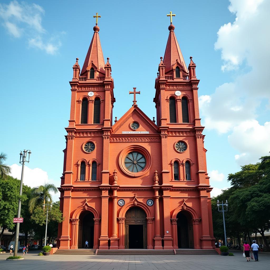 Notre Dame Cathedral in Saigon