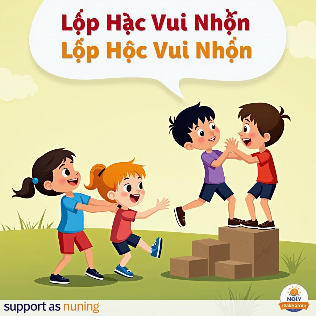 Nhóm bạn vượt qua thử thách trong lớp học vui nhộn 96