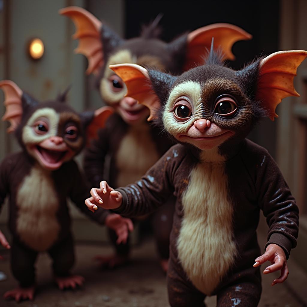 Cảnh phim Gremlins 1984