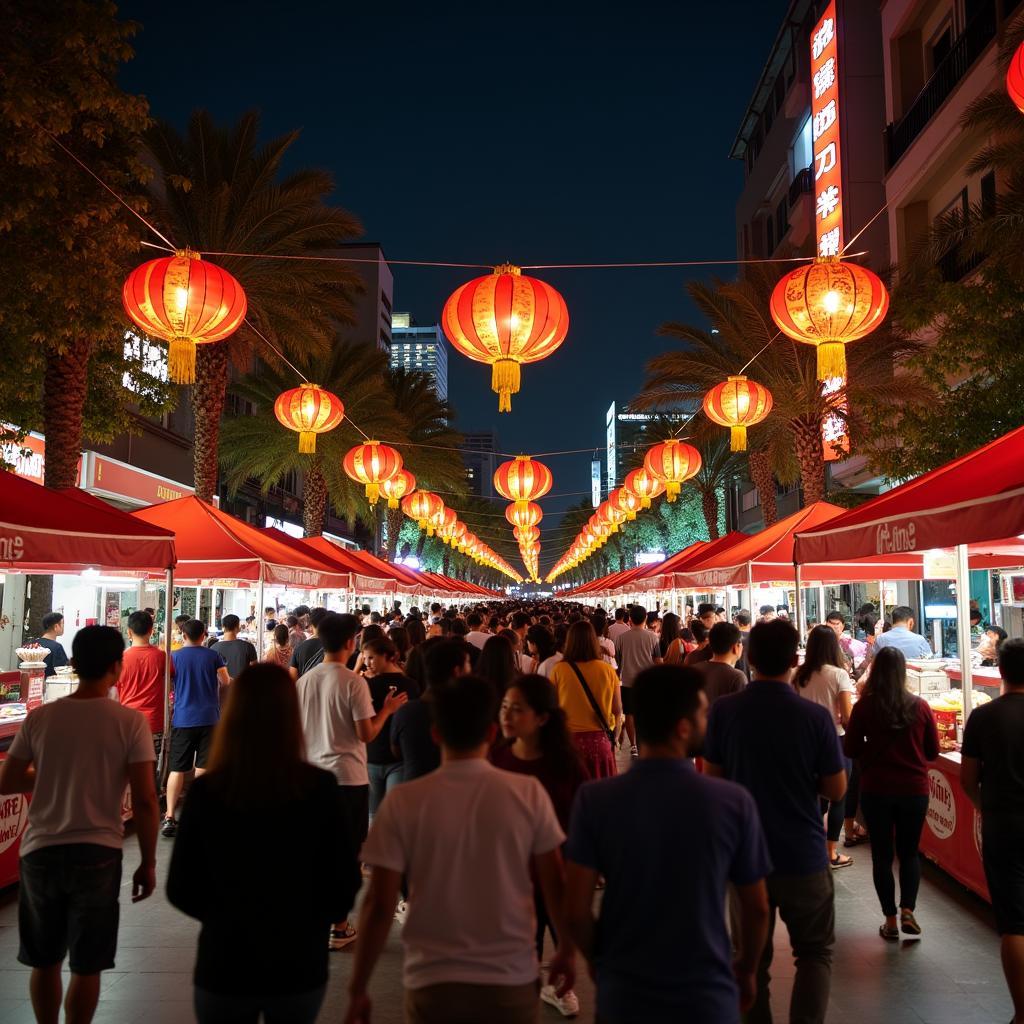 Nguyen Hue Walking Street