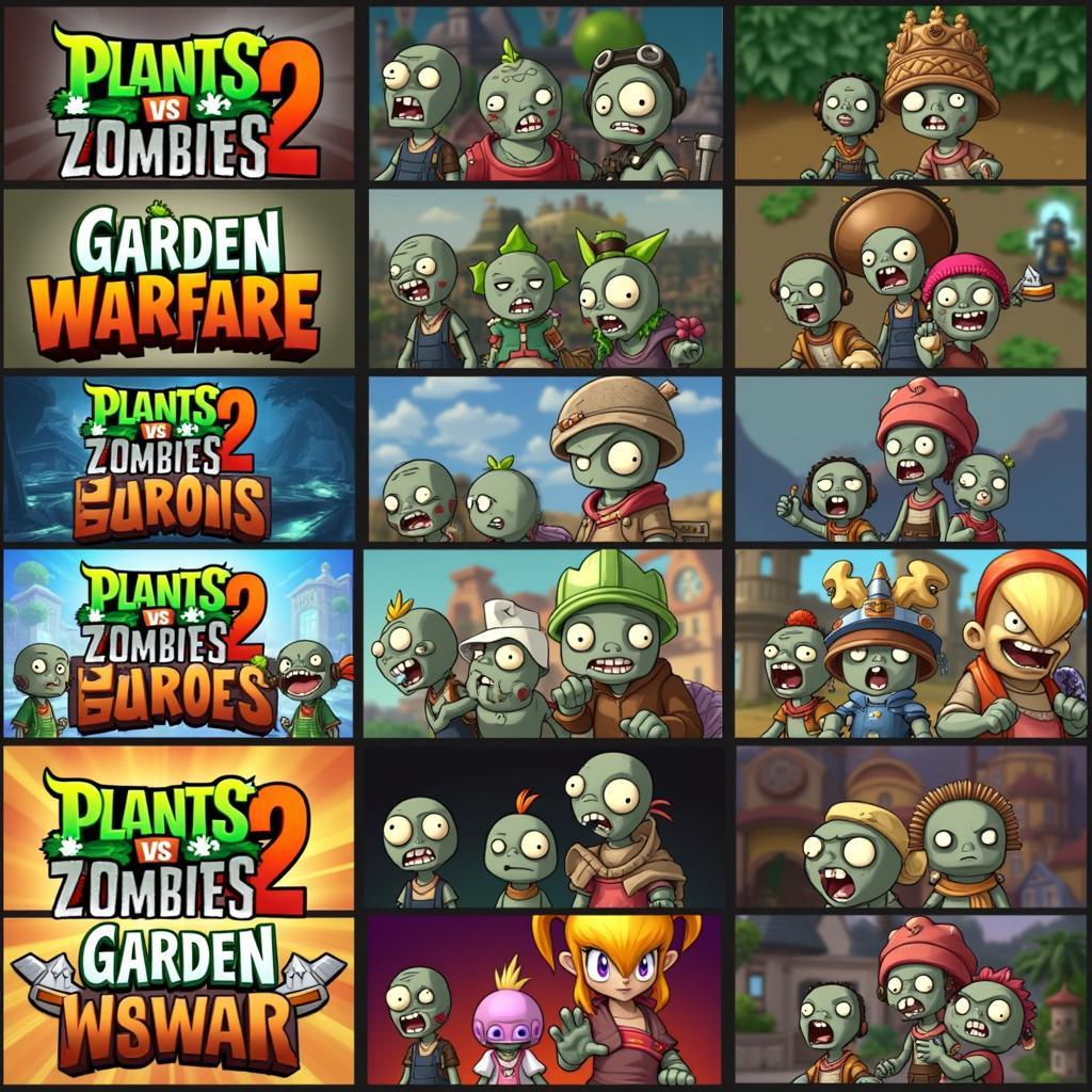 Plants vs Zombies: Các phiên bản khác