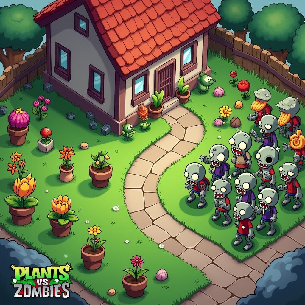 Plants vs. Zombies: Cuộc Chiến Vườn Rau Hài Hước