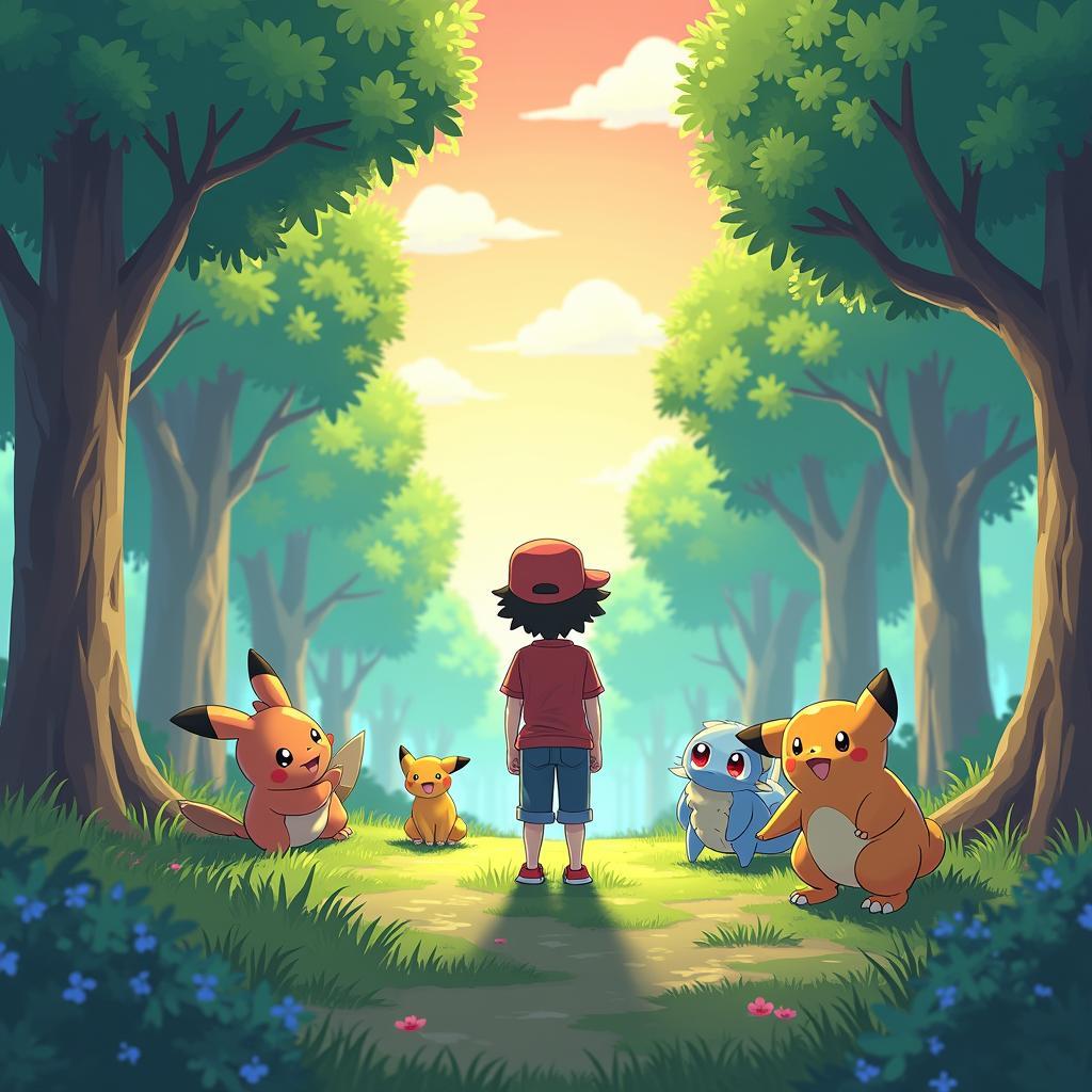 Pokemon vui game: Hành trình bắt đầu