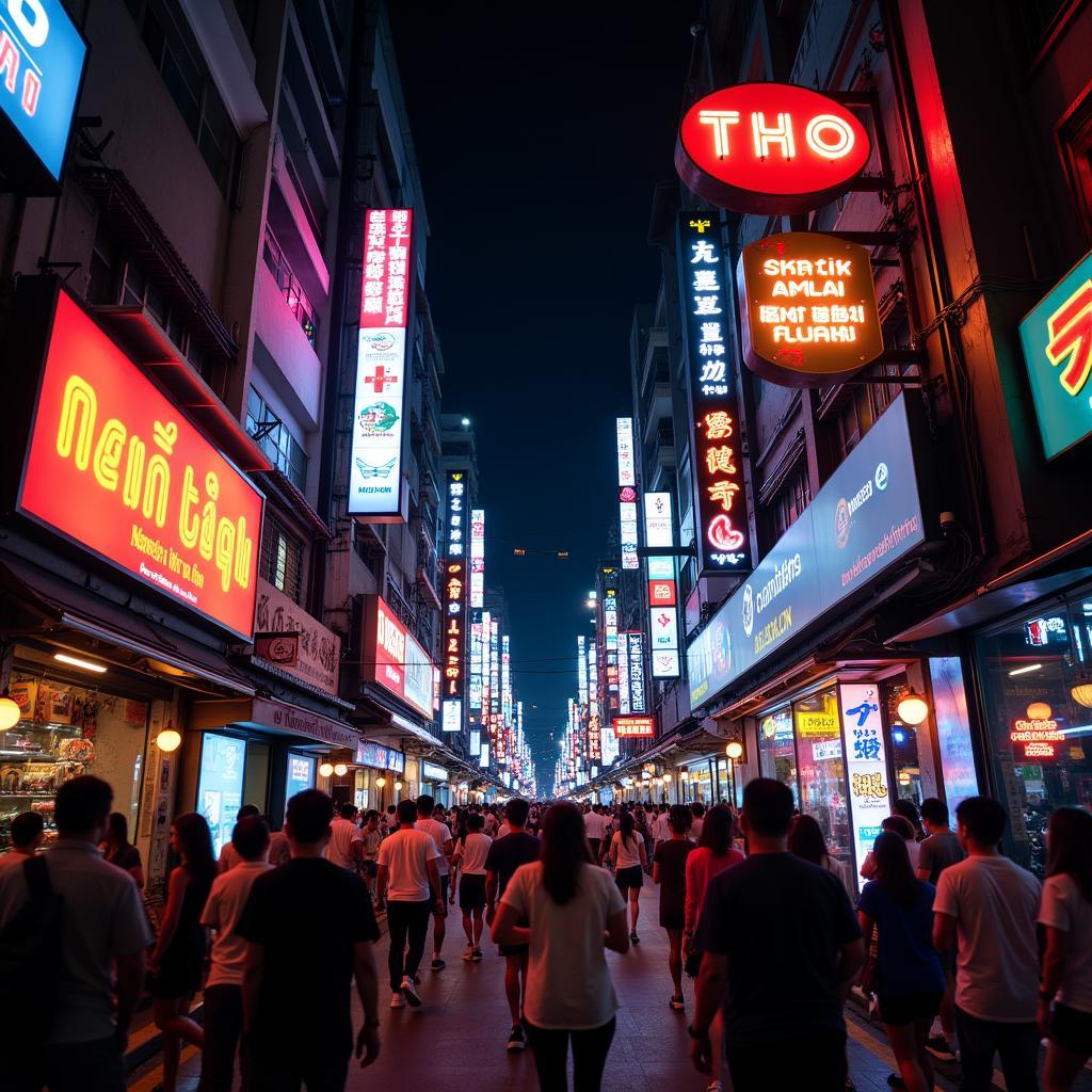 Vibrant Nightlife in Bangkok's Bars